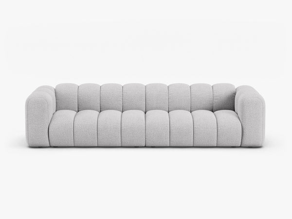 Large 4-Seater Sofa with Curved Design & Soft Comfort W290