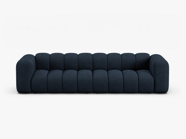 Large 4-Seater Sofa with Curved Design & Soft Comfort W290
