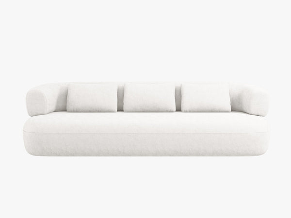 Large 4-Seater Sofa with Rounded Design & Deep Seating W226