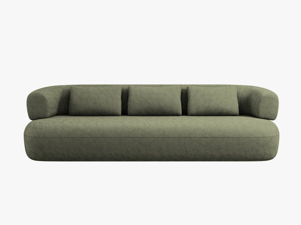 Large 4-Seater Sofa with Rounded Design & Deep Seating W226