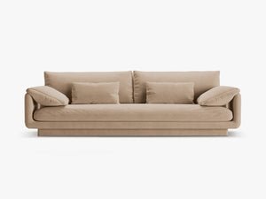 4-Seater Sofa with Adjustable Armrests & Modern Design W250