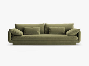 4-Seater Sofa with Adjustable Armrests & Modern Design W250