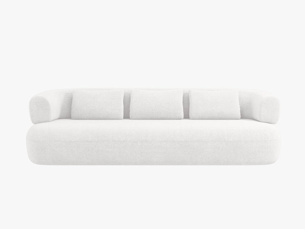 Large 4-Seater Sofa with Rounded Design & Deep Seating W226