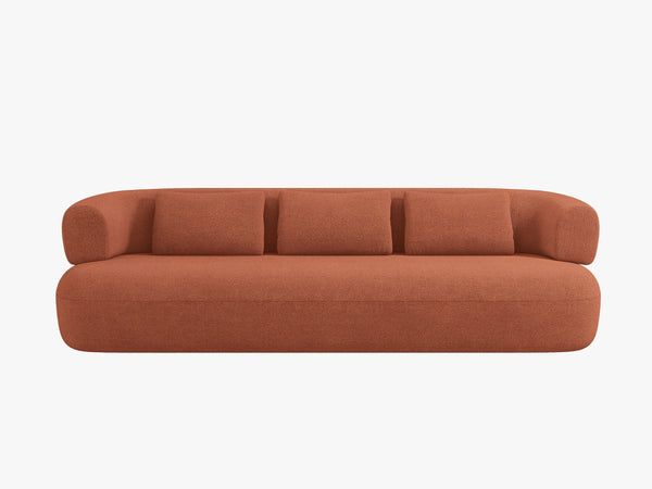 Large 4-Seater Sofa with Rounded Design & Deep Seating W226