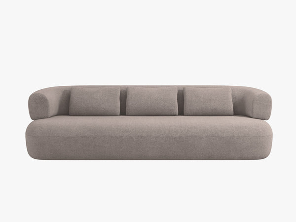 Large 4-Seater Sofa with Rounded Design & Deep Seating W226