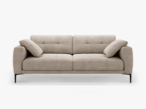 Modern 4-Seater Sofa – Deep Seating Couch with Sleek Metal Legs W221