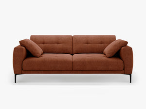 Modern 4-Seater Sofa – Deep Seating Couch with Sleek Metal Legs W221