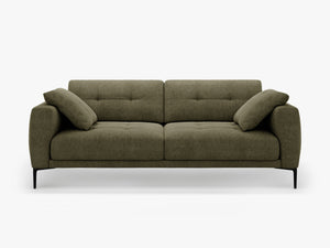 Modern 4-Seater Sofa – Deep Seating Couch with Sleek Metal Legs W221
