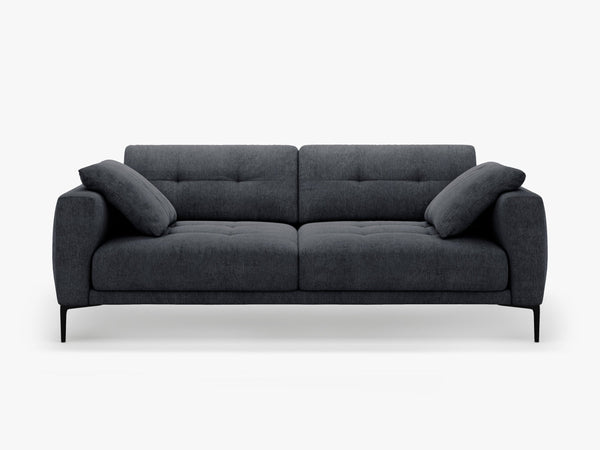 Modern 4-Seater Sofa – Deep Seating Couch with Sleek Metal Legs W221