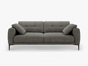Modern 4-Seater Sofa – Deep Seating Couch with Sleek Metal Legs W221
