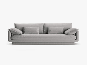 4-Seater Sofa with Adjustable Armrests & Modern Design W250