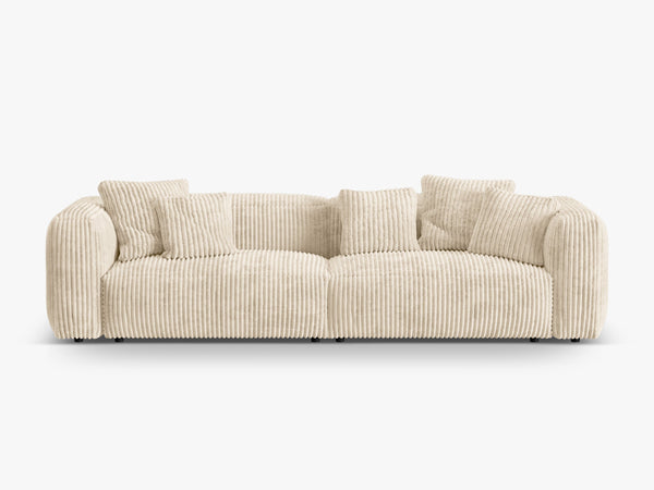 Large 4-Seater Sofa with Deep Seating & Soft Comfort W320