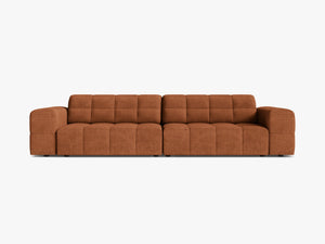 Large 4-Seater Sofa with Deep Seating & Tufted Design W252
