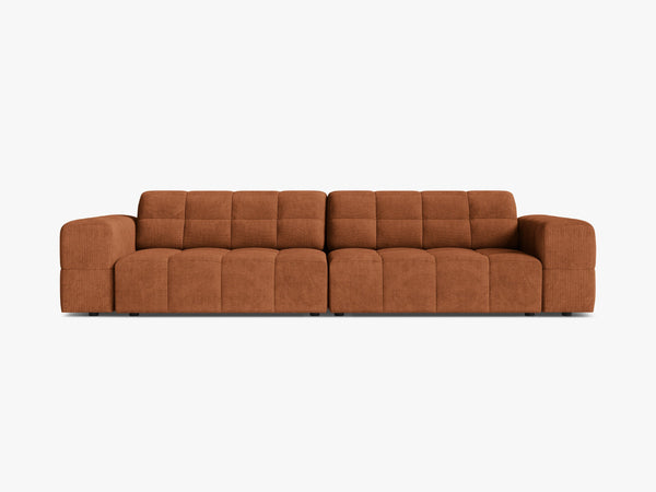 Large 4-Seater Sofa with Deep Seating & Tufted Design W252