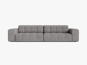 Large 4-Seater Sofa with Deep Seating & Tufted Design W252
