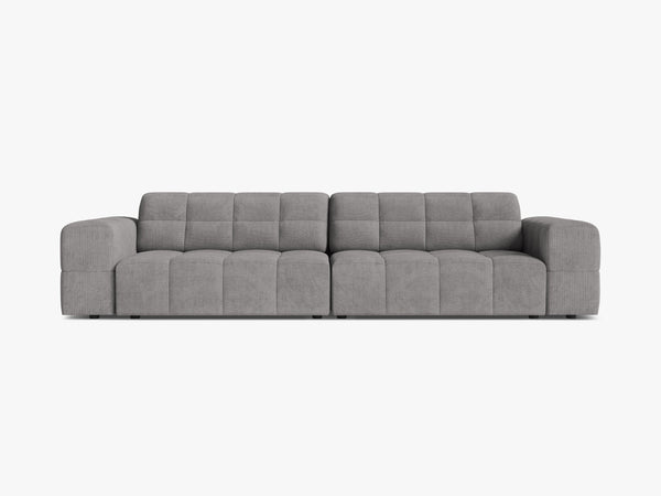 Large 4-Seater Sofa with Deep Seating & Tufted Design W252