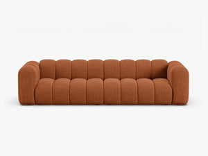 Large 4-Seater Sofa with Curved Design & Soft Comfort W290