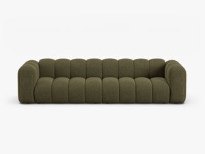 Large 4-Seater Sofa with Curved Design & Soft Comfort W290