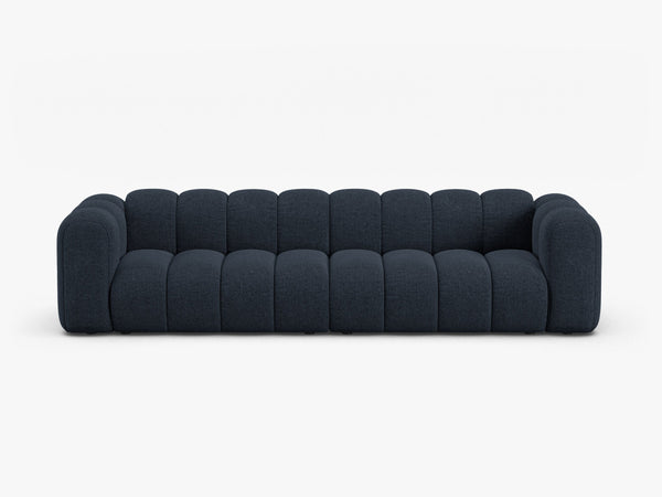 Large 4-Seater Sofa with Curved Design & Soft Comfort W290