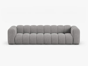 Large 4-Seater Sofa with Curved Design & Soft Comfort W290