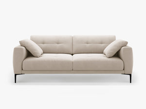 Modern 4-Seater Sofa – Deep Seating Couch with Sleek Metal Legs W221
