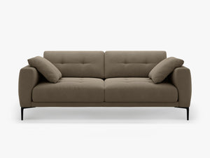 Modern 4-Seater Sofa – Deep Seating Couch with Sleek Metal Legs W221
