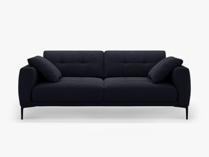 Modern 4-Seater Sofa – Deep Seating Couch with Sleek Metal Legs W221