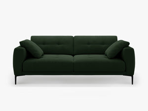 Modern 4-Seater Sofa – Deep Seating Couch with Sleek Metal Legs W221