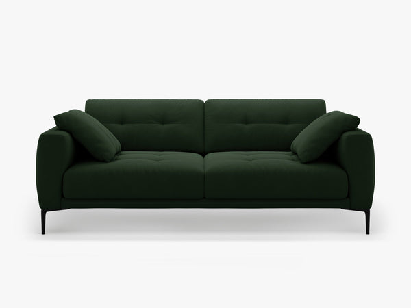 Modern 4-Seater Sofa – Deep Seating Couch with Sleek Metal Legs W221