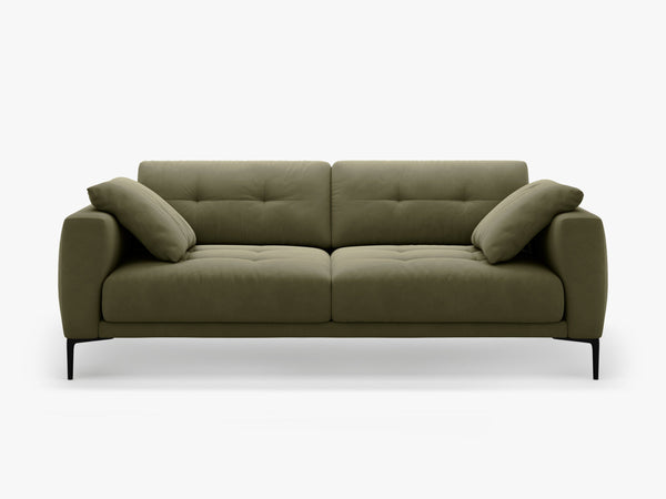 Modern 4-Seater Sofa – Deep Seating Couch with Sleek Metal Legs W221