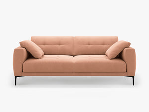 Modern 4-Seater Sofa – Deep Seating Couch with Sleek Metal Legs W221