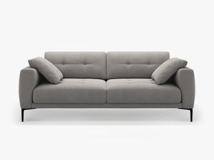 Modern 4-Seater Sofa – Deep Seating Couch with Sleek Metal Legs W221
