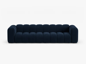 Large 4-Seater Sofa with Curved Design & Soft Comfort W290