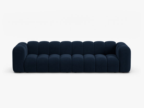 Large 4-Seater Sofa with Curved Design & Soft Comfort W290