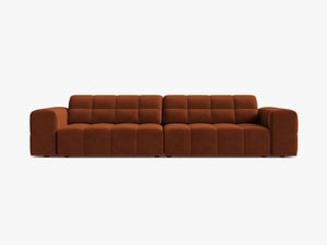 Large 4-Seater Sofa with Deep Seating & Tufted Design W252