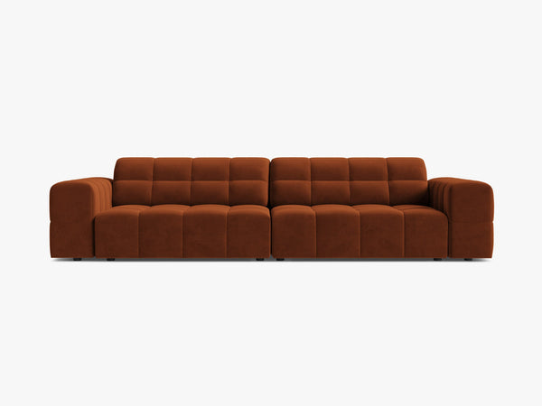 Large 4-Seater Sofa with Deep Seating & Tufted Design W252