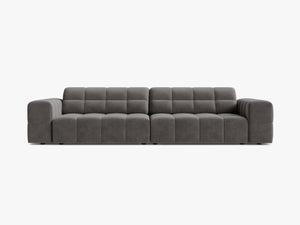 Large 4-Seater Sofa with Deep Seating & Tufted Design W252