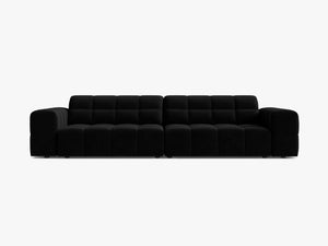 Large 4-Seater Sofa with Deep Seating & Tufted Design W252