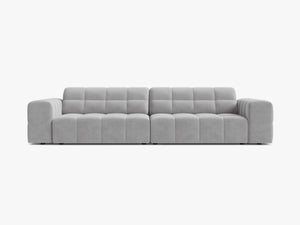 Large 4-Seater Sofa with Deep Seating & Tufted Design W252