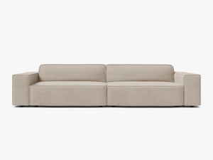 Modern 4-Seater Sofa with Modular Design & Medium-Soft Comfort W244
