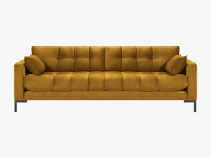 Large 4-Seater Sofa with Quilted Design & Soft Comfort W217