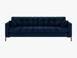 Large 4-Seater Sofa with Quilted Design & Soft Comfort W217
