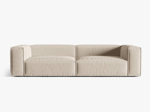 Large 5-Seater Sofa with Deep Seating & Ultra-Soft Comfort W290