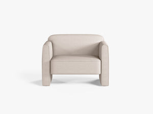 Modern Accent Armchair – Mid-Century Style Upholstered Lounge Chair