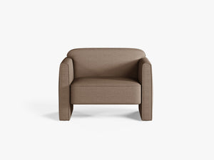 Modern Accent Armchair – Mid-Century Style Upholstered Lounge Chair