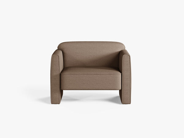 Modern Accent Armchair – Mid-Century Style Upholstered Lounge Chair