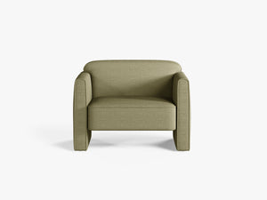 Modern Accent Armchair – Mid-Century Style Upholstered Lounge Chair