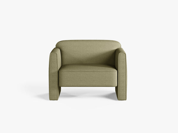 Modern Accent Armchair – Mid-Century Style Upholstered Lounge Chair