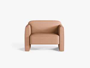 Modern Accent Armchair – Mid-Century Style Upholstered Lounge Chair