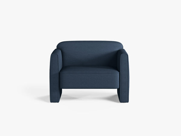 Modern Accent Armchair – Mid-Century Style Upholstered Lounge Chair